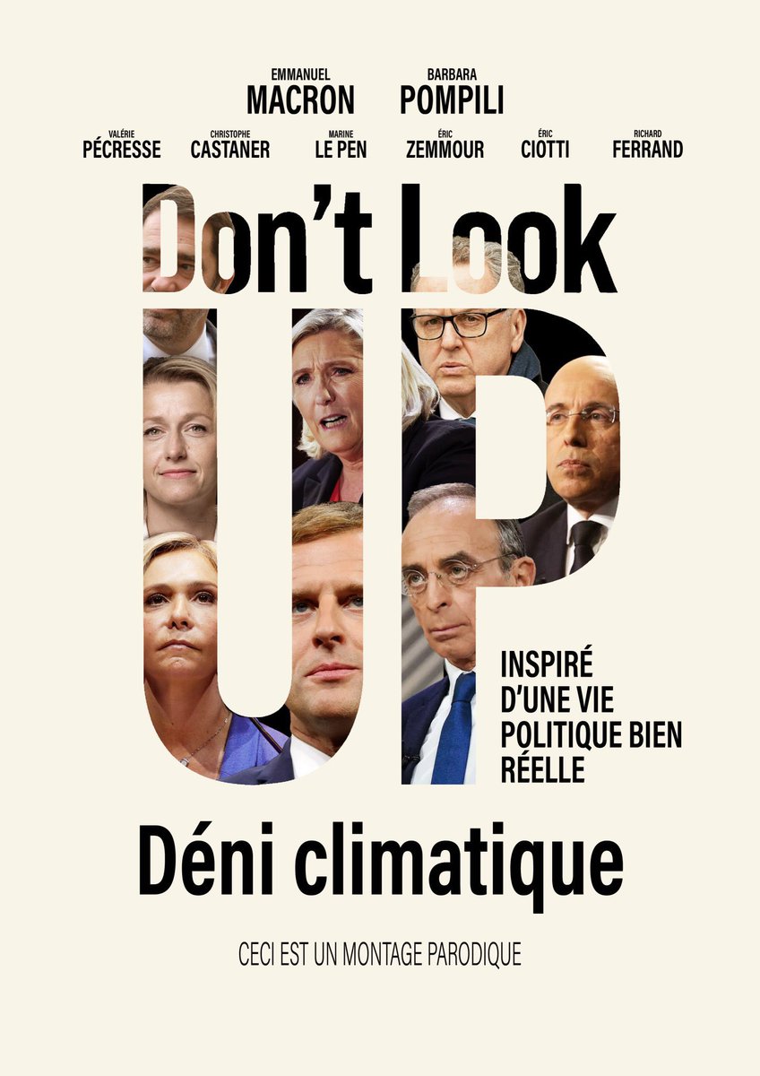 Le film de la décennie avec des acteurs de talent. Disponible dès maintenant sur toutes vos chaînes d’infos. 

#DontLookUp