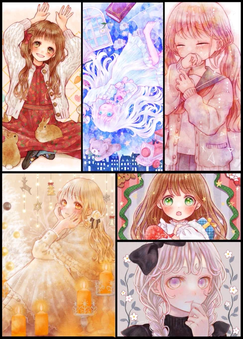 #今月描いた絵を晒そう
今年の締めくくりの子たち🥰
今年はお絵描きを始め、Twitterを始め、たくさんの方々に出会ってたくさんの元気や刺激をいただきました!本当にありがとうございます💖
来年もどうぞよろしくお願いします🙇‍♀️ 