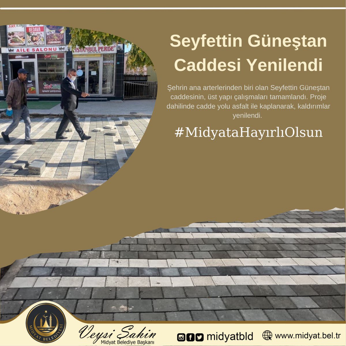 Mezopotamya’nın Başkenti #MidyataHayırlıOlsun 
Biz çalışıyoruz #Midyat kazanıyor