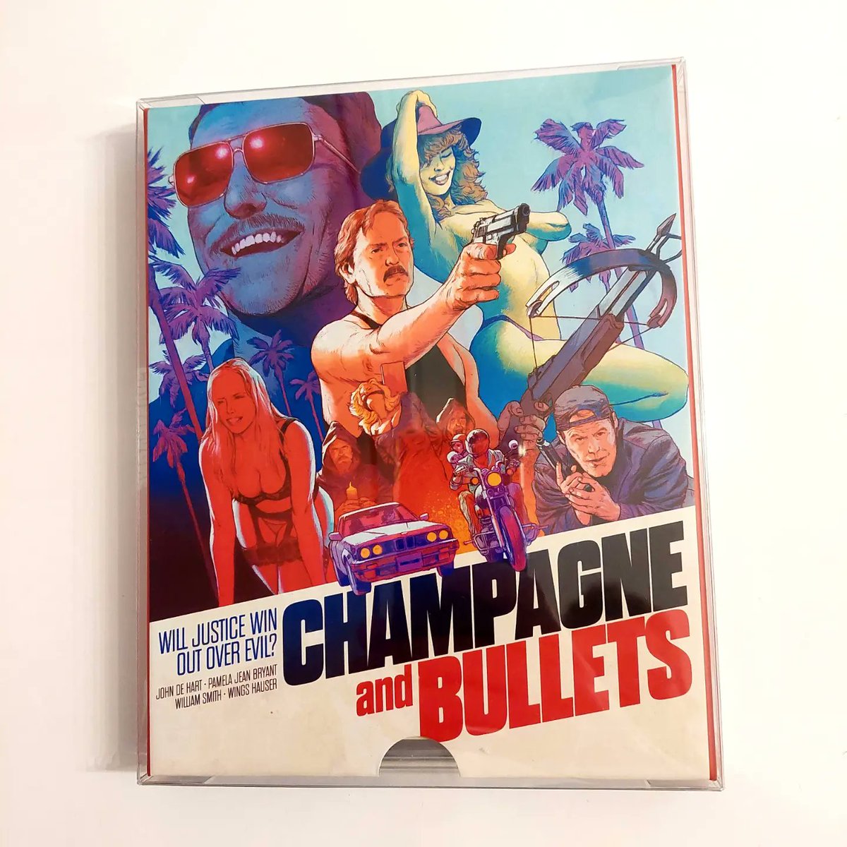 BadMovieCult's tweet photo. Some Christmas gifts I bought for myself. 
Now I just need a day to myself to watch them 
#champagneandbullets #geteven #roadtorevenge #commandoninja #newyorkninja #actionmovies #badmovies https://t.co/bgAU55Nxev