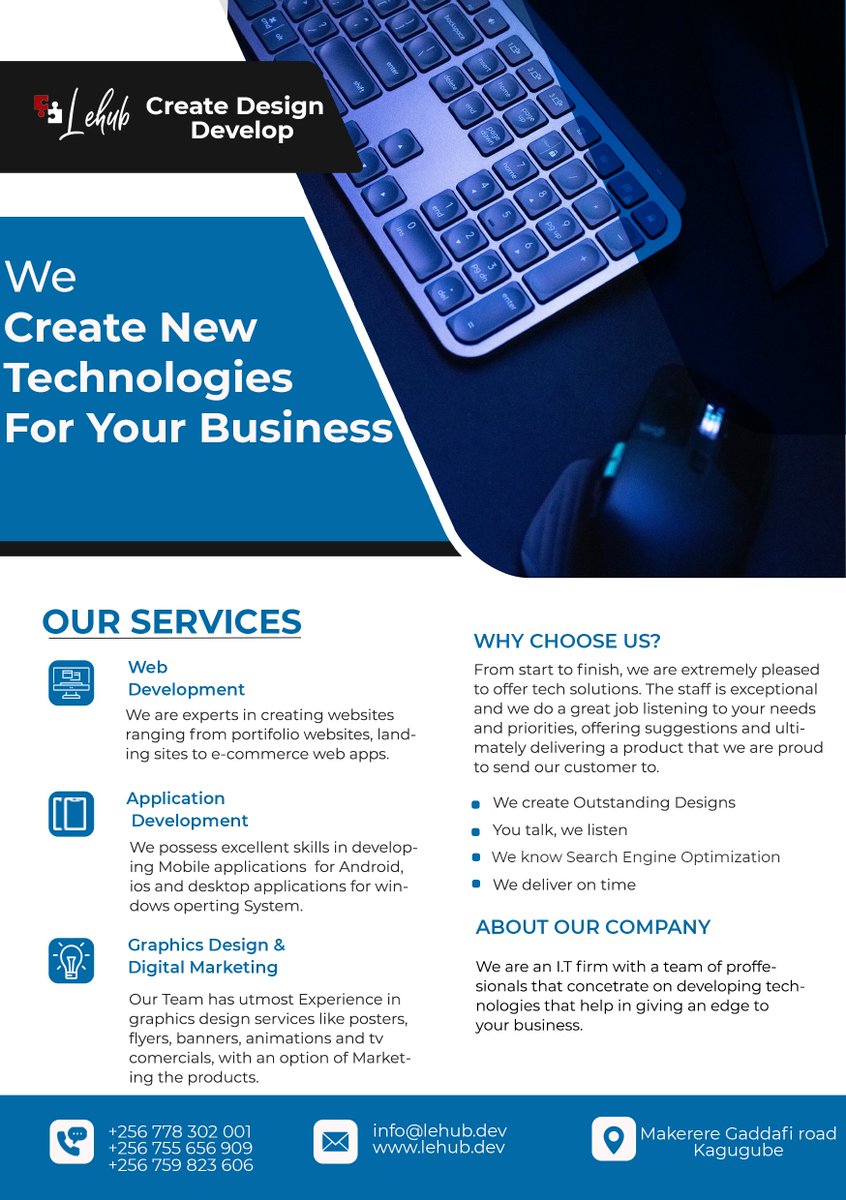 lehub_dev's tweet photo. We are here to help you and your business grow digitally.
Email us on info@lehub.dev or visit https://t.co/8Wy1WEePej https://t.co/JWKC0ZqAtU