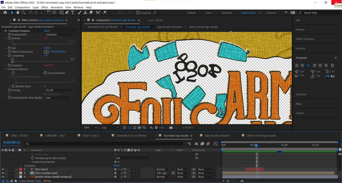 Heleendje's tweet photo. I really rather enjoyed this one ๐ฅณ Thanks Arms!๐ฅฐ #Doomdah #FAHnArt #FAHnimations #MotionGraphics #AfterEffects #Illustrator #lowerthirds #essentialgraphics #endcard #makingof #top10sketches #FoilArmsAndHog https://t.co/xoMONLwcU8