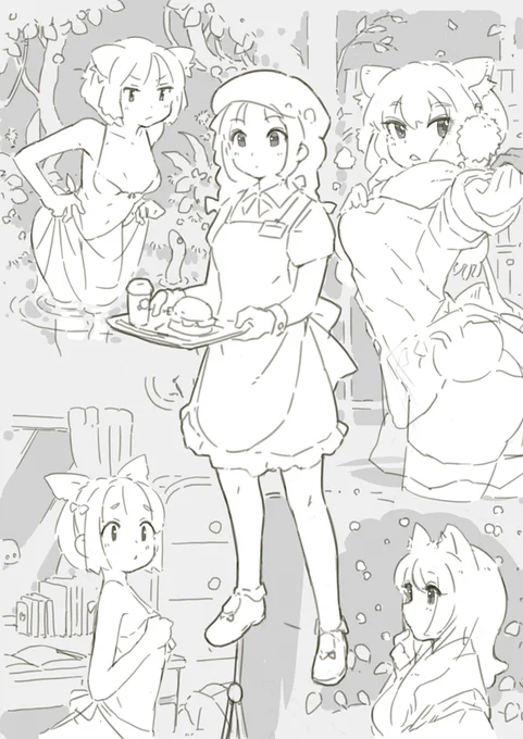 女の子らくがき3 
