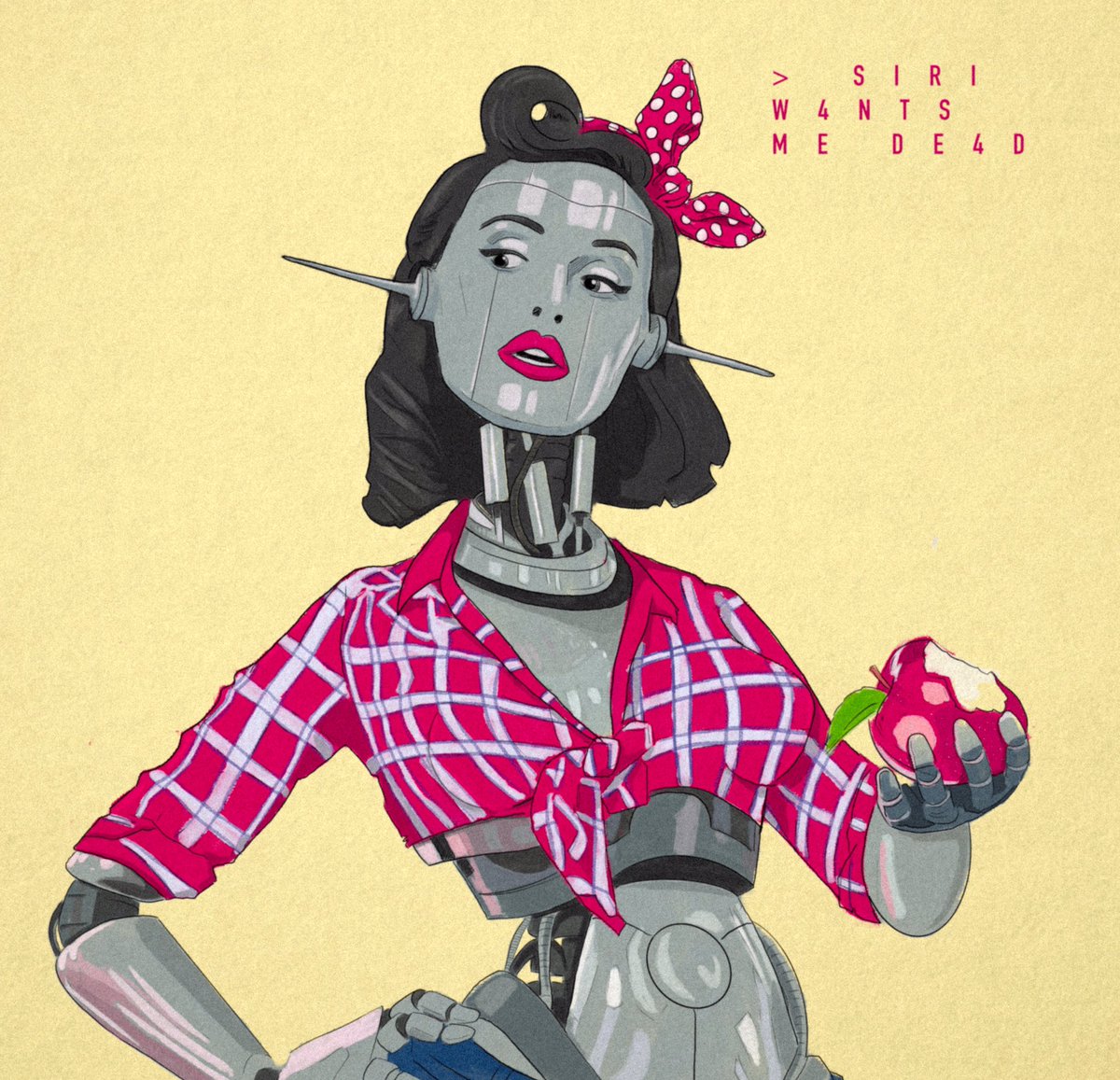 mingotrance's tweet photo. 2022 is almost here, will it finally be the year of the rise of the machines? Fingers crossed (it is). Original artwork. #misantropia #illustration https://t.co/UDJxBOMv8M
