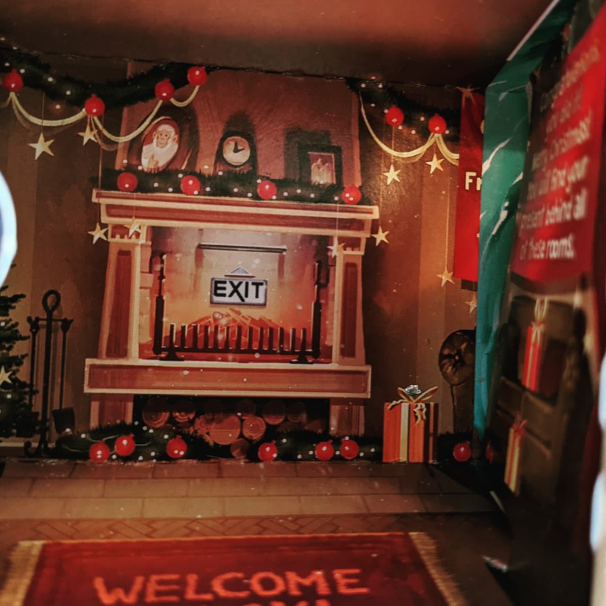 jo_sintonhewitt's tweet photo. Finally escaped our advent calendar! Thank you @francesling600 and @petesitch #exitgames #escapetheyeti https://t.co/CkfvNAzfR1