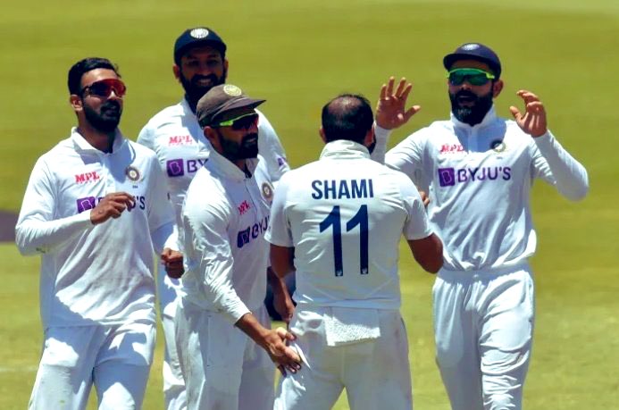 Wohoo Brisbane, Oval, Lord’s and now Centurion…Congratulations <a href="/imVkohli/">Virat Kohli</a>, Rahul Dravid and the entire contingent on becoming the first Asian nation to win at Centurion #BoxingDayTest #TeamIndia
