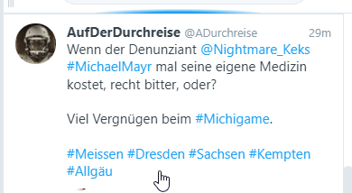 SvenIsHell's tweet photo. Unbreaking News: Auch Daebritz von Pegida feiert das Ganze.
#verhetzdichnicht #noafd #quersenken #AfNPD #nopegidaDD https://t.co/Lgmwk6OZvI