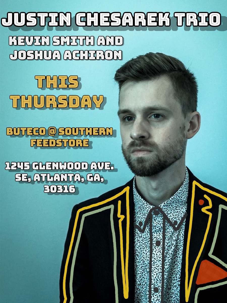 Join me, <a href="/KevinSSmith/">Smitty</a> and guitarist Joshua Achiron at the new <a href="/butecoatl/">Buteco</a> location in <a href="/sfsEAV/">Southern Feedstore</a> tonight from 5-8pm. Helping Buteco celebrate their opening of their second space. Mask required.