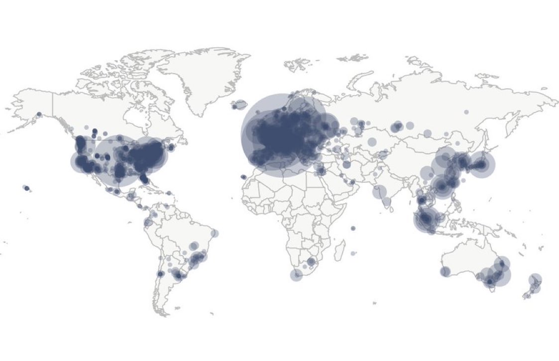 BitcoinArchive's tweet photo. Germany has the most #Bitcoin  nodes in the world. 🙌 https://t.co/UpufMiRk9W