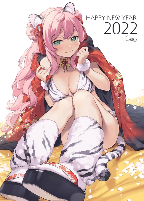 あけましておめでとうございますオリキャラの雲蘭ちゃんでお祝い! 