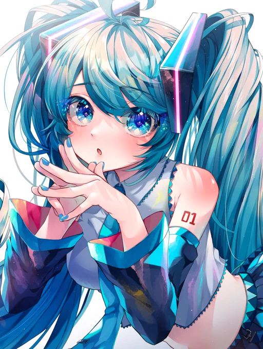 今年描いた初音ちゃん 