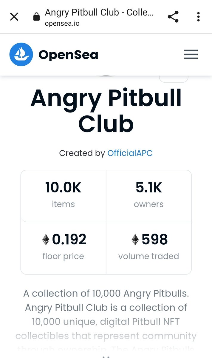 gintonic_eth's tweet photo. @AngryPitbullCLB is back to almost 0.2 ETH floor💎✅🔝
And this after only 1 week 🔥 #Angrypitbullclub Have you already grabbed one? Show me your #Angrypitbullclub ⬇️ https://t.co/XnnDdiirGB