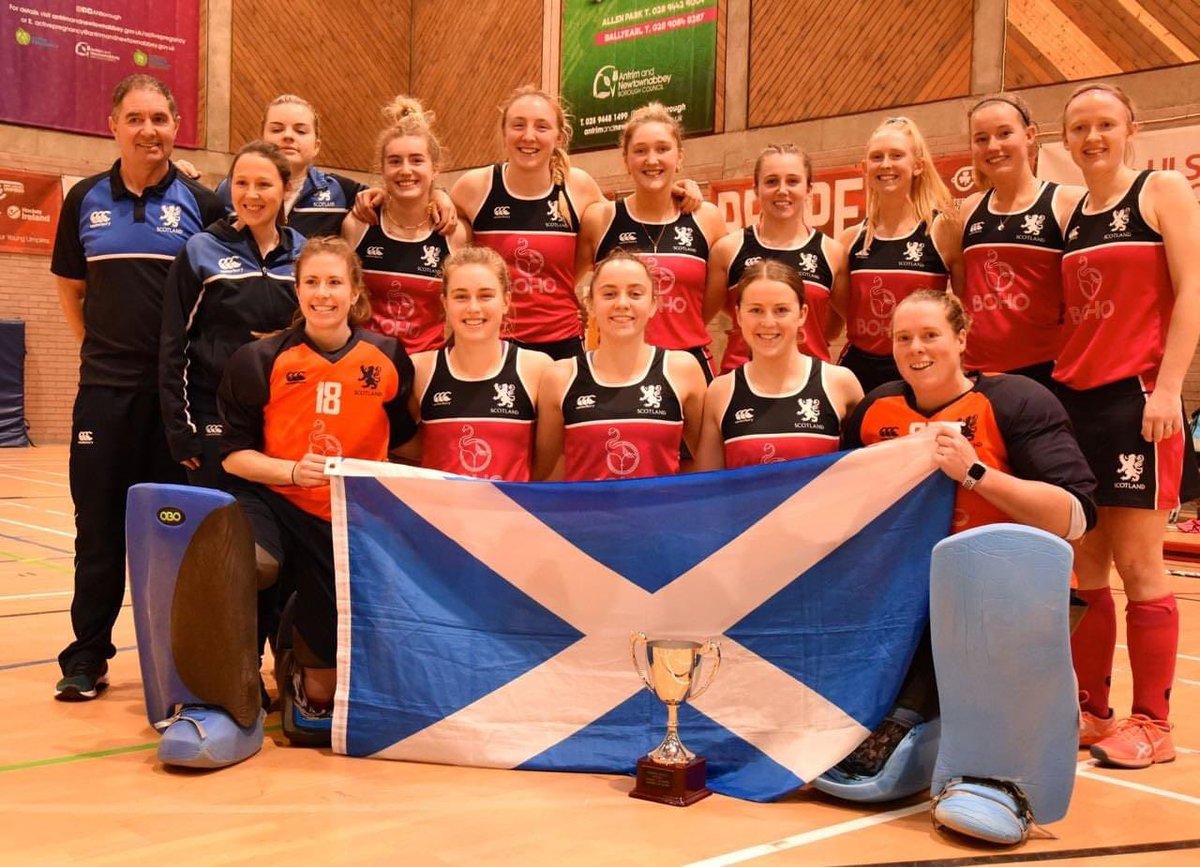 milliesteiger's tweet photo. Very grateful to receive my first indoor caps against Ireland over the past few days 🏴󠁧󠁢󠁳󠁣󠁴󠁿🤍  @GraysHockey @WinningStudents @ScottishHockey @UofGSport https://t.co/rvcR6qZsZh