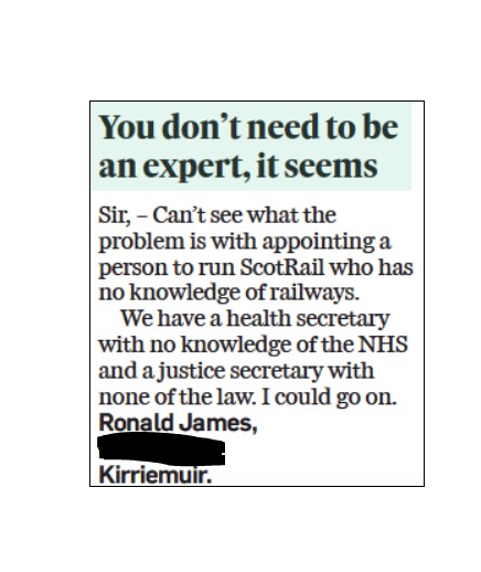 ukunionvoice's tweet photo. SNP seem to think you don't need to be an expert https://t.co/I8ZdTbUVNo