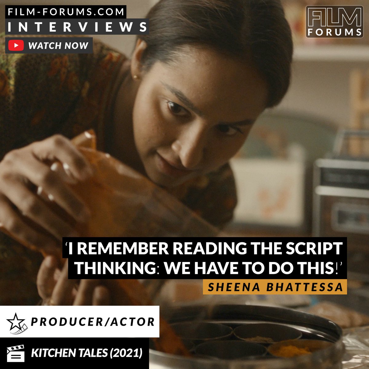 'It's a story that we can all relate to but you never see it on screen...' - <a href="/sheenabhattessa/">SheenaBhattessa</a>, KITCHEN TALES

FULL INTERVIEW: bit.ly/kitchen-tales-…

🎥 <a href="/Jane_ltm/">Jane Moriarty</a>  <a href="/iNikeshPatel/">Nikesh Patel ✊🏽</a> 
🎙 <a href="/chemali/">Patrick Chemali</a> <a href="/sebastientobler/">SEBASTIEN TOBLER</a> 

#SupportIndieFilm #Filmmaking #Screenwriting