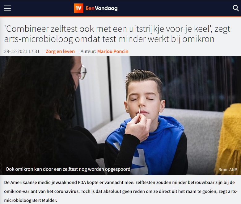 Thuistest invullen gaat geweldig!💪
🎄Kerst: 600 testen, 2% positief
🆕Nieuw: vraag over afname (bijv. 'keel+neus')

Inzicht ontbreekt sinds het "thuistest-advies"
🙏Help mee; voer anoniem de uitslag in en bekijk de  zelftest-statistiek📊 op bddataplan.nl/corona/#thuist… (retweet=fijn)