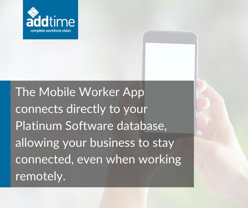 Managing time &amp; attendance software doesn’t have to be just in the office. All you need is a smartphone to allow staff who work remotely, achieve easy clocking in and out. 
Download the Mobile Worker App on both iOS &amp; Android app stores.
ow.ly/ERMk50H1Xqr