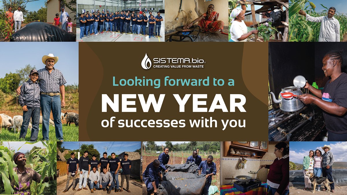 sistema_bio's tweet photo. Thanks to everyone that was part of our journey in 2021!
With your help, we were able to make a positive impact on the world. #CreatingValueFromWaste https://t.co/fMfOlHK9lO