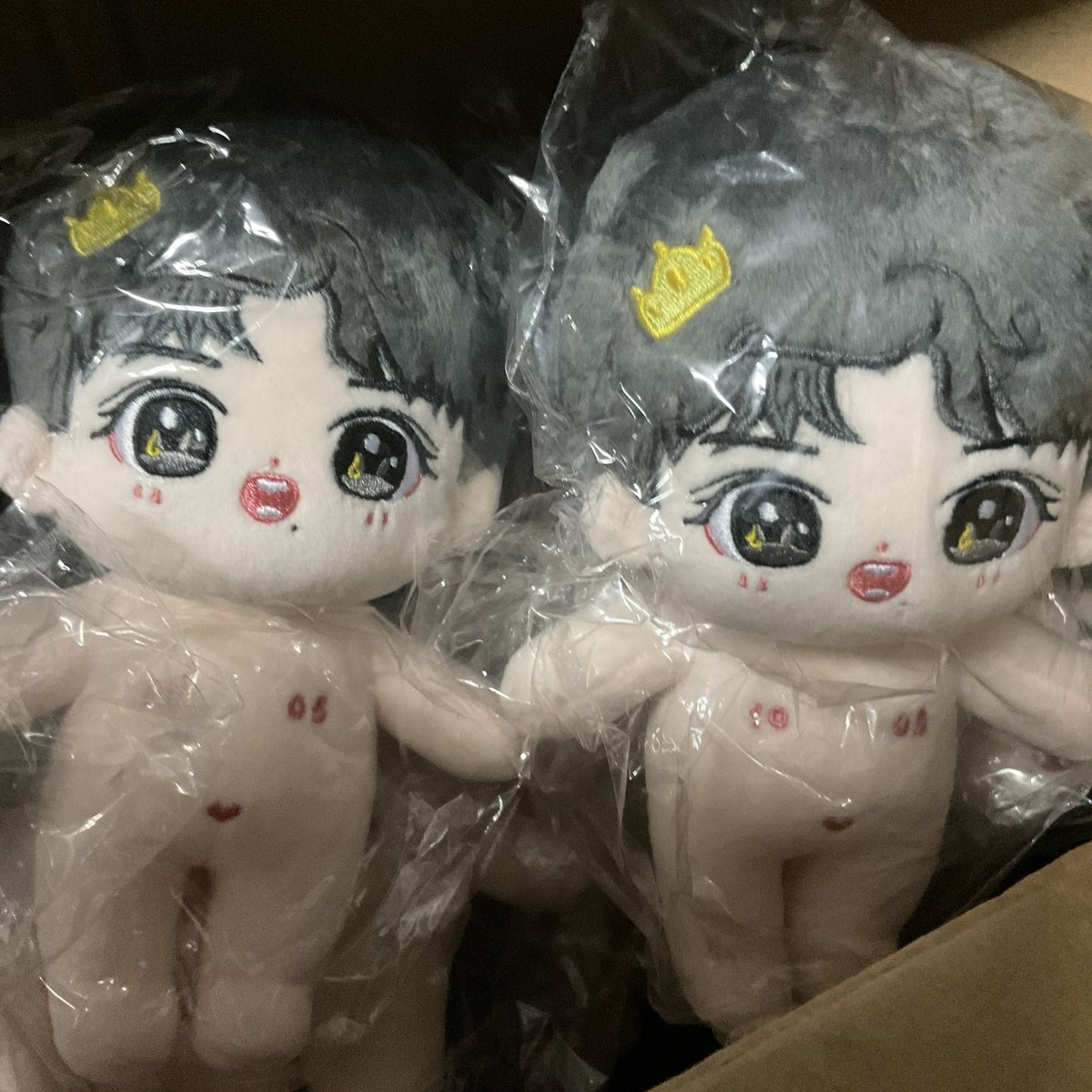 QingfanStudio's tweet photo. น้องจ้านตัวเปล่า 15 cm (Kenken &amp; King)
ราคาตัวละ 500 มีอย่างละ 5 ตัว
ส่งฟรี ems ถึง 1 มกราคมปีหน้า สนใจ dm

#ตุ๊กตาป๋อจ้าน #ตุ๊กตาอี้ป๋อ #ตุ๊กตาเซียวจ้าน #หวังอี้ป๋อWangYibo王一博 #เซียวจ้าน肖战XiaoZhan https://t.co/iMdgN1p3N4