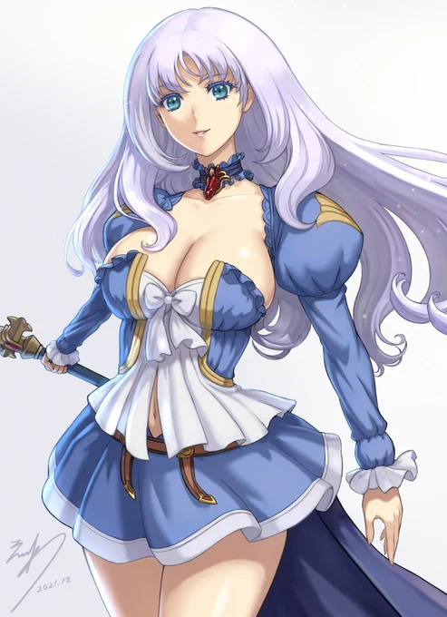 個人的に描いたクイーンズブレイドリベリオンのアンネロッテ(軽装)
#QueensBlade #クイーンズブレイド #クイーンズブレイドリベリオン 
FANBOXで全身の絵も見れます!全体公開にしています
https://t.co/I0Nt5xhqoG 