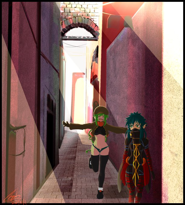 「alley」 illustration images(Latest｜RT&Fav:50)