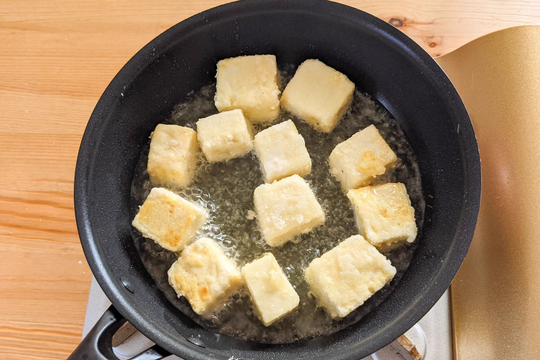 この美味さ悪魔的！？「悪魔の揚げ出し麻婆豆腐」の作り方！