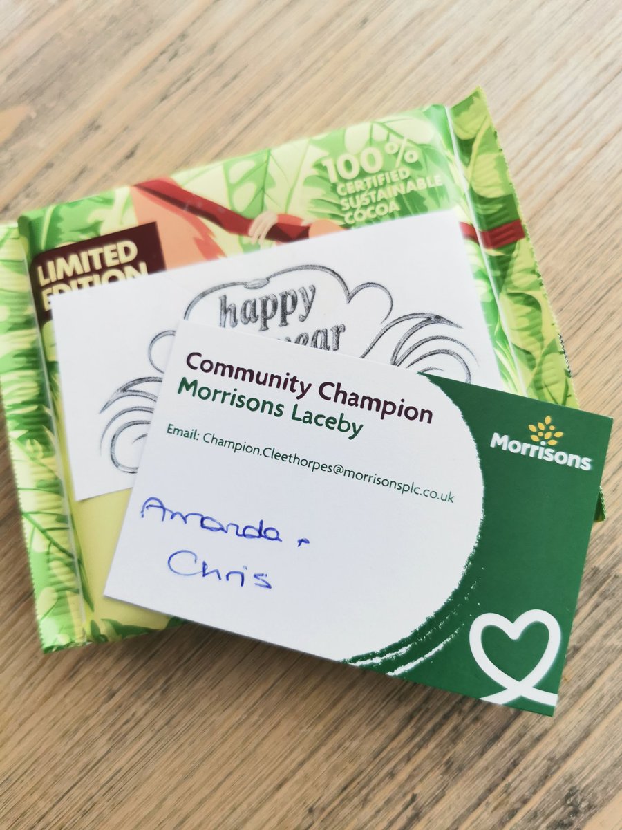 . <a href="/Morrisons/">Morrisons</a> Grimsby. Thank you, such a lovely surprise on my windscreen today 😊