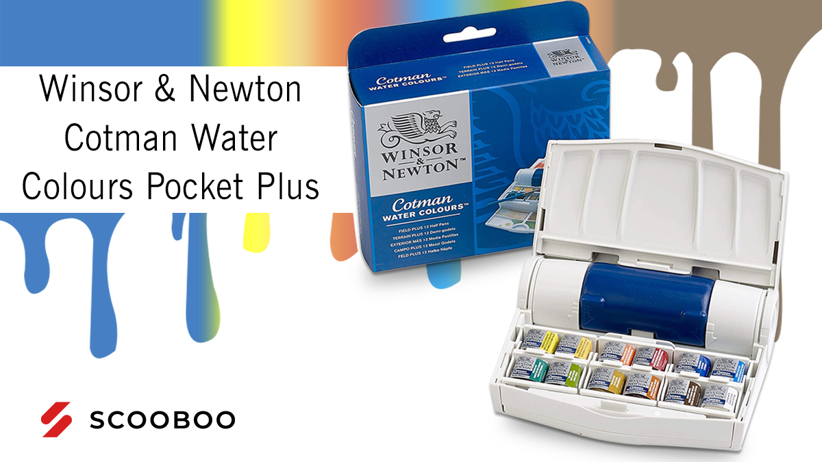 Inspiration strikes when you least expect it to. The Winsor & Newton Cotman Water Colours Pocket Plus set ensures that you're prepared! The set provides optimum comfort for handheld use and various mixing surfaces.
#scooboo #stationery #art #craft #onlineshop https://t.co/mXCfsaRsrF