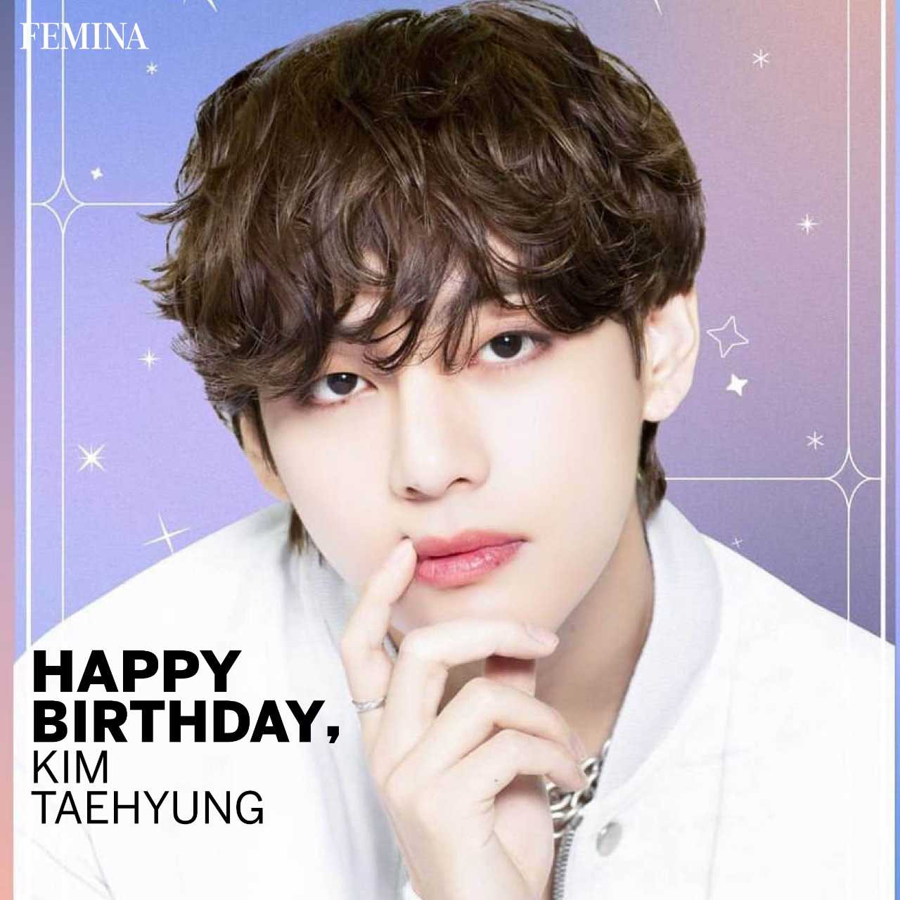 Femina on X: “Happy Birthday, Kim Taehyung, the snow prince who