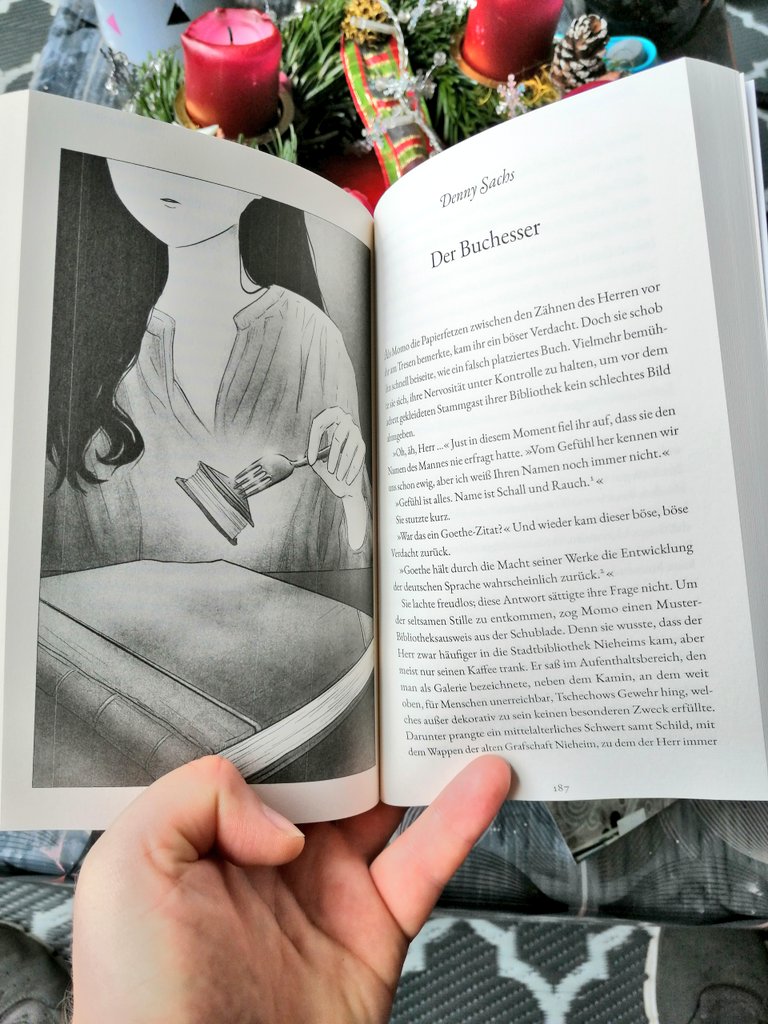 RenoValentin's tweet photo. Endlich halte ich es auch in den Händen. 😍🤗🍵 Erst bei BOD bestellt. 

@NikasErben #CompendiumObscuritatis #DerBuchesser https://t.co/VAke4h5bh2