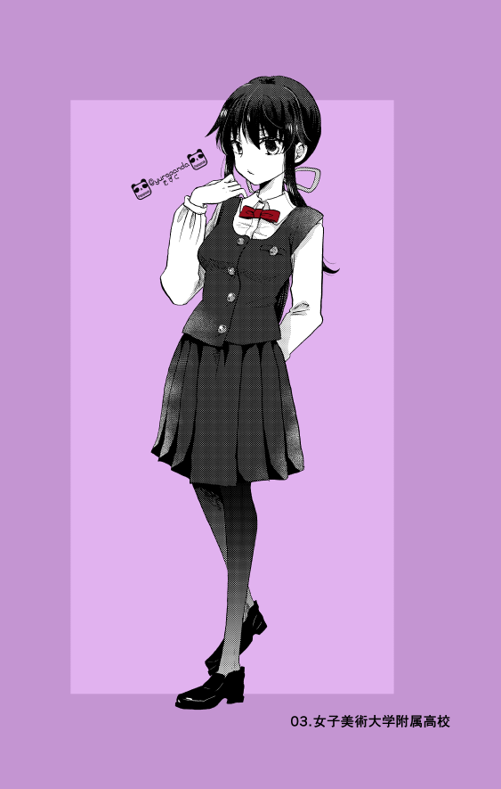たすく 3 女子美術大学附属高校 実在制服 制服イラスト 創作 T Co 8frv3jwj1x Twitter