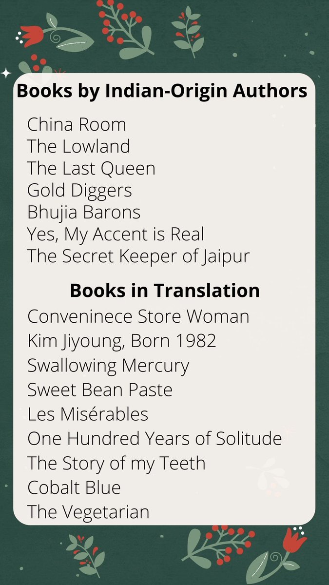 thepostbook's tweet photo. A big thank you @HTBrunch for the #BrunchBookChallenge2021 . Loved taking it up and ended up reading 80 books this year. Frankly, we are amazed!

Read 17 books by Indian authors and some amazing translated works from around the world too! Ending 2021 on a happy note. Cheers! https://t.co/ZOBbfnuX35