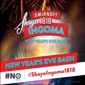 simphiwemajozi's tweet photo. #Ad Don’t have plans for New Years’ Eve?  Worry not, snuggle into your couch and  grab a smiranade cos’ @smirnoffsa has got  you. Tune in to Uzalo tomorrow at 9pm to  experience the number 1 party with your  number 1 vodka on your number 1 TV  soapie.
#SummeryeSmira. https://t.co/Oq3PsxH7ee