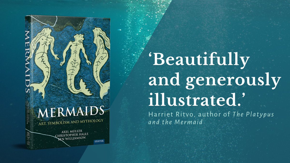 University of Exeter Press (@uexeterpress) on Twitter photo Publishing in 2022! Mermaids by Axel Müller, Christopher Halls & <a href="/BWilliamson1966/">BJWilliamson</a> "offers a compelling overview of the emergence of the #mermaid #myth in western culture" ~ <a href="/HRitvo/">Harriet Ritvo</a>
🧜♀️ Discover more about this title: bit.ly/UEPMermaids
#FolkloreThursday #folklore #legend Publishing in 2022! Mermaids by Axel Müller, Christopher Halls & <a href="/BWilliamson1966/">BJWilliamson</a> "offers a compelling overview of the emergence of the #mermaid #myth in western culture" ~ <a href="/HRitvo/">Harriet Ritvo</a>
🧜♀️ Discover more about this title: bit.ly/UEPMermaids
#FolkloreThursday #folklore #legend
