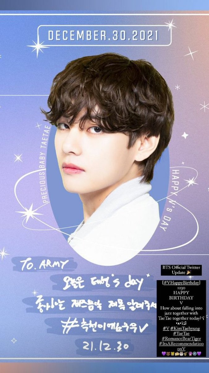 BTSARMY1572's tweet photo. HAPPY BIRTHDAY TO YOU KIM TAEHYUNG. 🎂🎂🥳
MANY MANY HAPPY RETURNS OF THE DAY. MAY YOU LIVE LONG AND MAY YOU HAVE EVERYTHING YOU WANT ❤❤ https://t.co/xBaEDABRZt