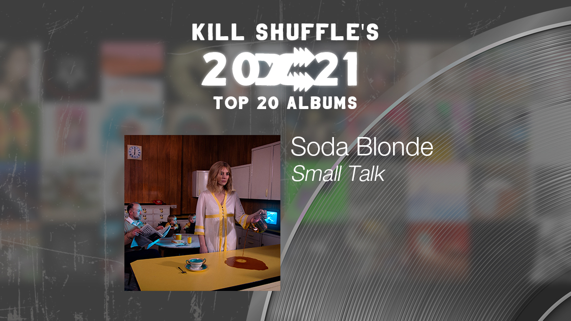 KillShuffle's tweet photo. @sodablonde Thanks for listening, and congratulations - Small Talk is our joint highest placing album of the year at #5 (03:27:31) and #1 (04:41:20) 🏆 https://t.co/uWDfm80yIA