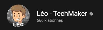 LeoTechMaker's tweet photo. Je vais finir 2021 avec ce nombre d'abonnés, la bonne ambiance https://t.co/UBUJJ0vmPS