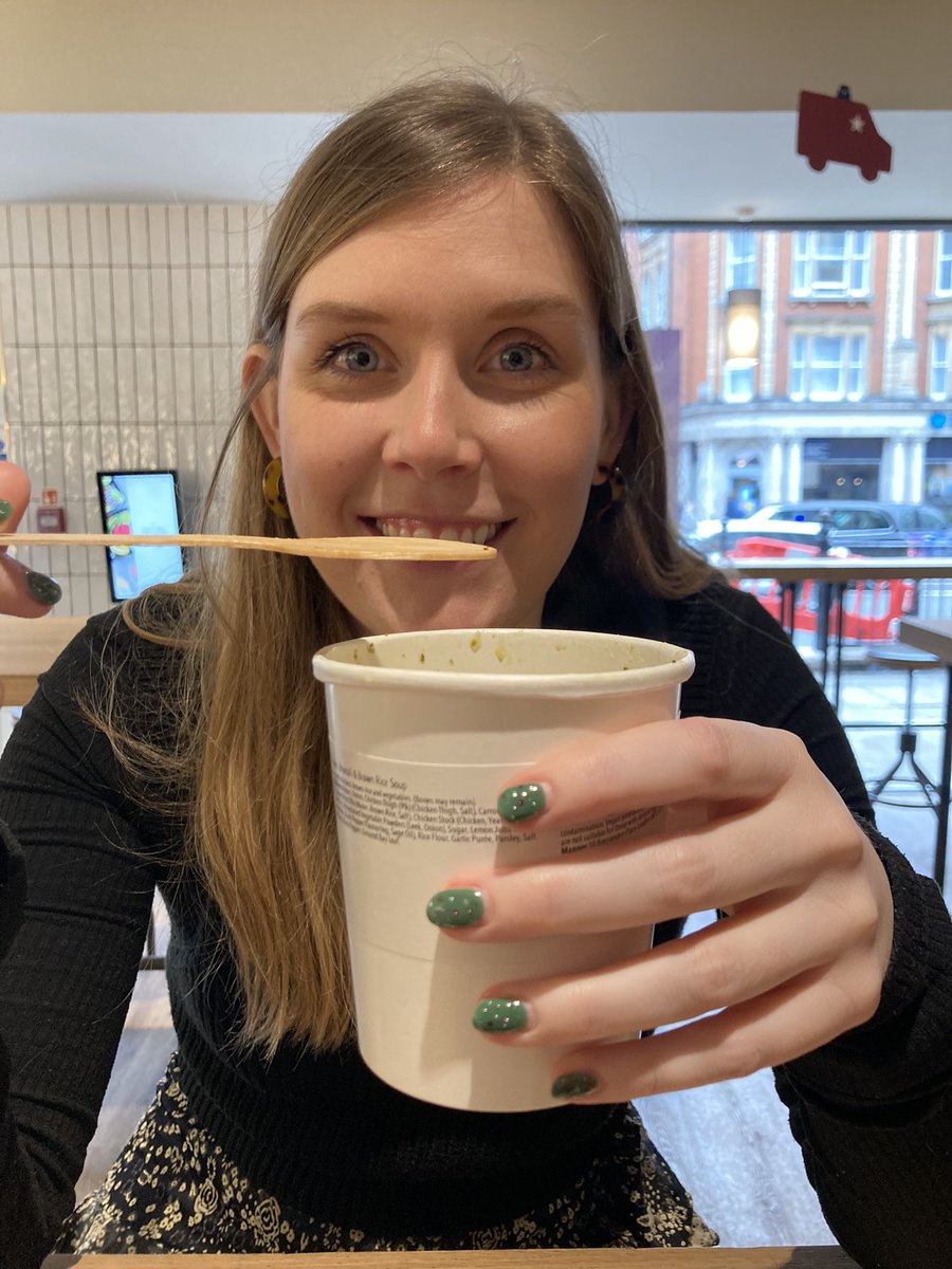 ThomasThatcher1's tweet photo. Thanks @Pret for providing a really useful soup spoon aka spatular haha 🙄 https://t.co/4srMrvajWH