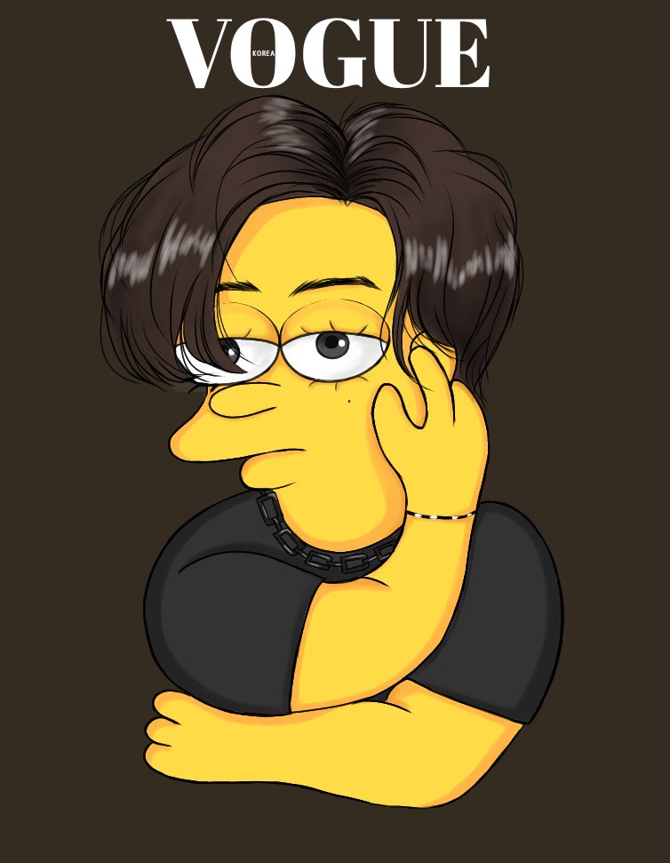 thethmueT's tweet photo. Taehyung as Simpson.
i tried my best...

#TAEHYUNG #TaeSimpson #Simpsons #taehyungfanart #bts https://t.co/ZaLmPBWPNk