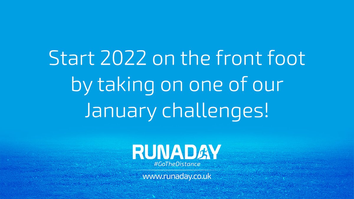 runaday_'s tweet image. Are you ready to #GoTheDistance in 2022?

Start the year in the right way with one of our RUNADAY challenges - sign up by midnight on Friday to get on board for January (and we don't mind if you start your January 1st challenge a bit later than normal!)

runaday.co.uk