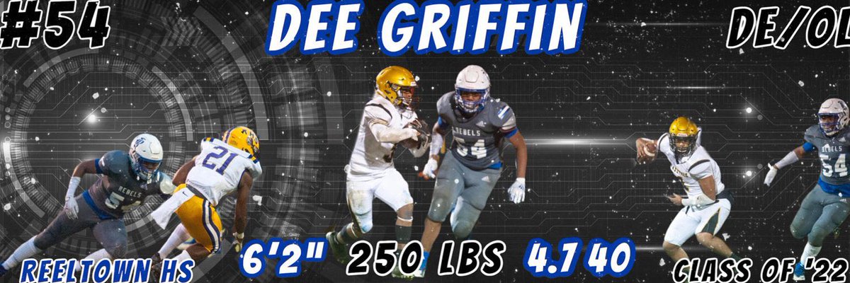 Bama_2A's tweet photo. Congratulations to @DeeGriffin54❗️ being named First Team DL in the Opelika-Auburn All Area Football Defensive Team. He finished the year with 67 tackles, 18 assisted tackles, 11 tackles for loss, and 9 sacks. https://t.co/mvOJJEb7YZ