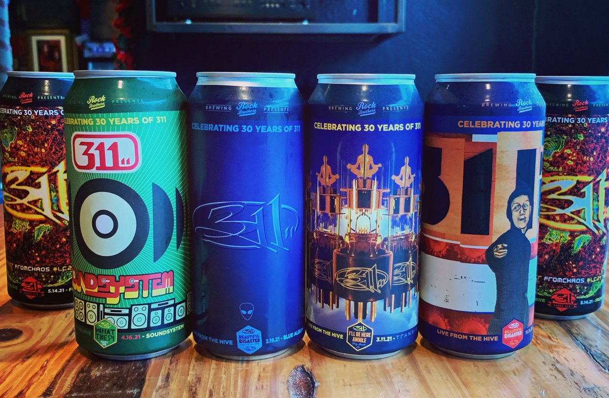 Attention 311 fans!!! Come by the bar and pick up this collectors mixed 4 pack before we run out forever!!