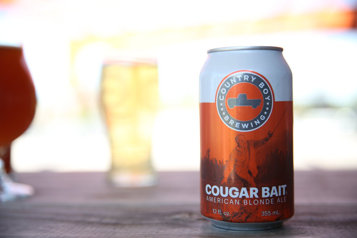 CountryBoyBrew's tweet photo. Our new year's resolution is to make more time to sit back, relax, and enjoy a beer.  Join us with a Cougar Bait to start 2022!

#forthecountry #newyearsresolution #drinkcountryboy #kickbackandrelax https://t.co/p9tTLiexWo