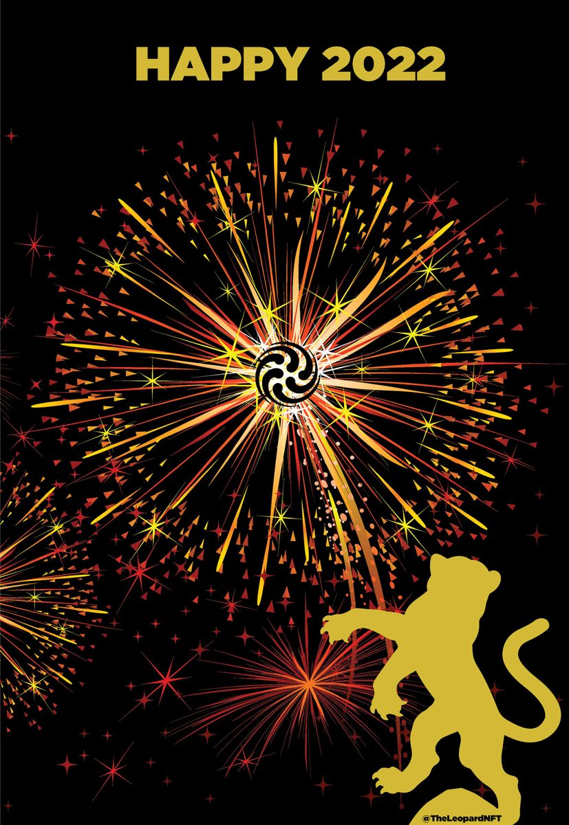 TheLeopardNFT's tweet photo. The Leopard NFT team wants to wish a Wonderful 2022 to everyone!🚀🚀🚀
#TheLeopardNFT #metaverse #cryptoleopard https://t.co/fUNgny82uJ