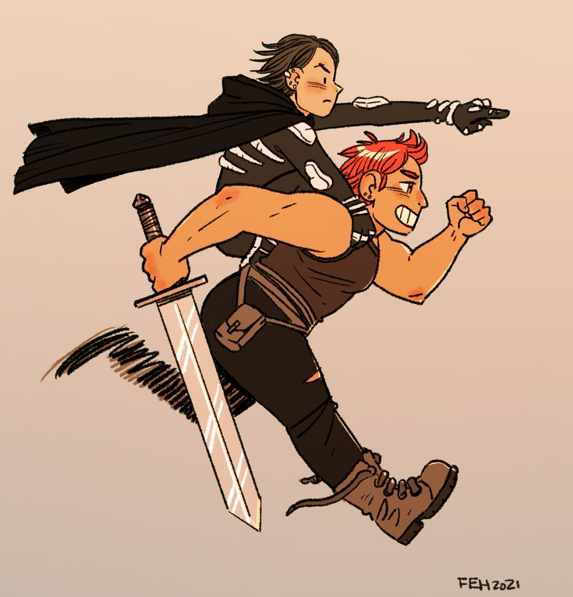 Let's go, Bone Lesbians! #Gideontheninth