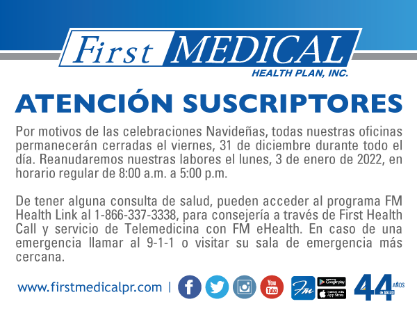 First Medical tweet media