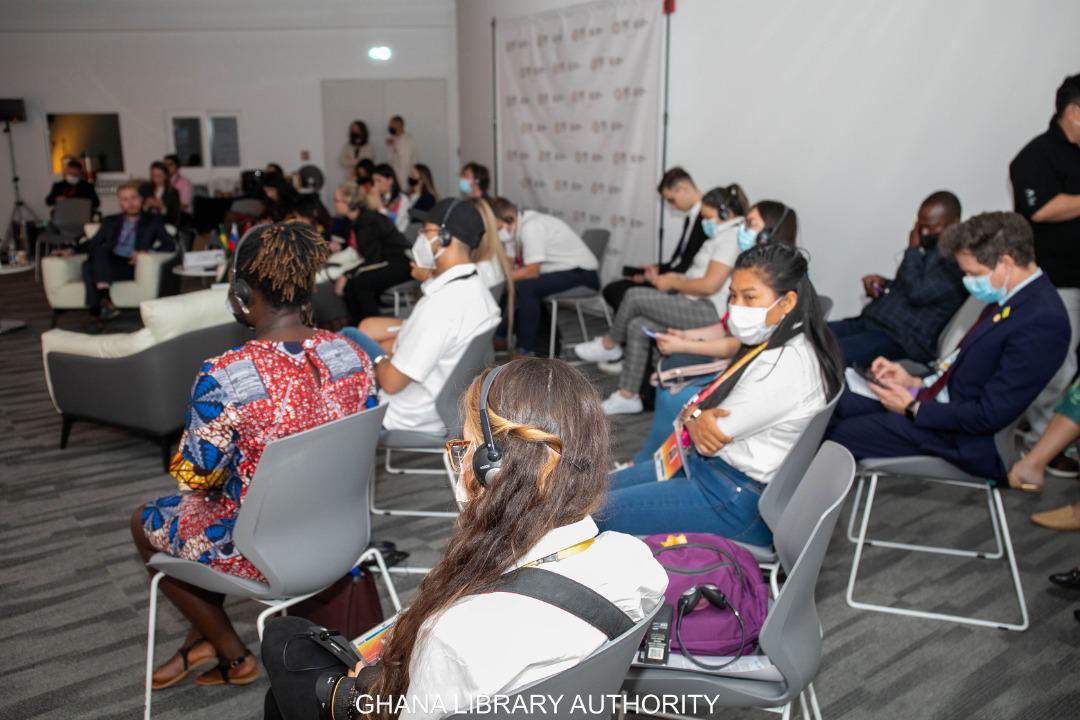 ghanalibraries's tweet photo. As an agency under the Ministry of Education, delegates from the Ghana Library Authority participated in the Dubai Expo 2020 to sensitize individuals on the operations of the Ghana Library Authority and discuss possible partnerships.
#UNPSAwinner
#eliminatinglearningpoverty https://t.co/mpjD6OiQm5