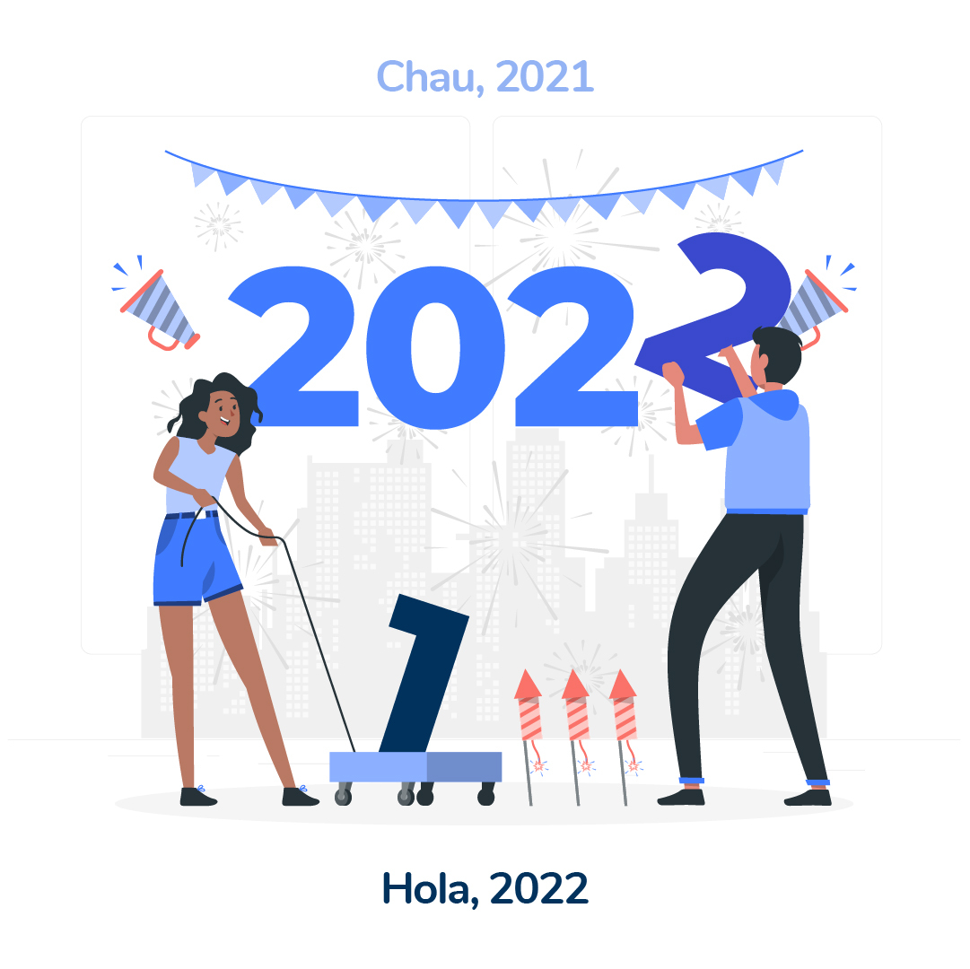 unixono's tweet photo. Un año que se sintió muy lento y uno que llegó demasiado rápido, ¿no creen? Chau 2021, hola 2022 🚀 . 

Un año para cumplir objetivos, sacar adelante proyectos con la mejor calidad y seguir trabajando juntos. ¡Por un 2022 lleno de éxitos 💪!

#FelizAño #2022 #Unixono https://t.co/d7k6kiM6si