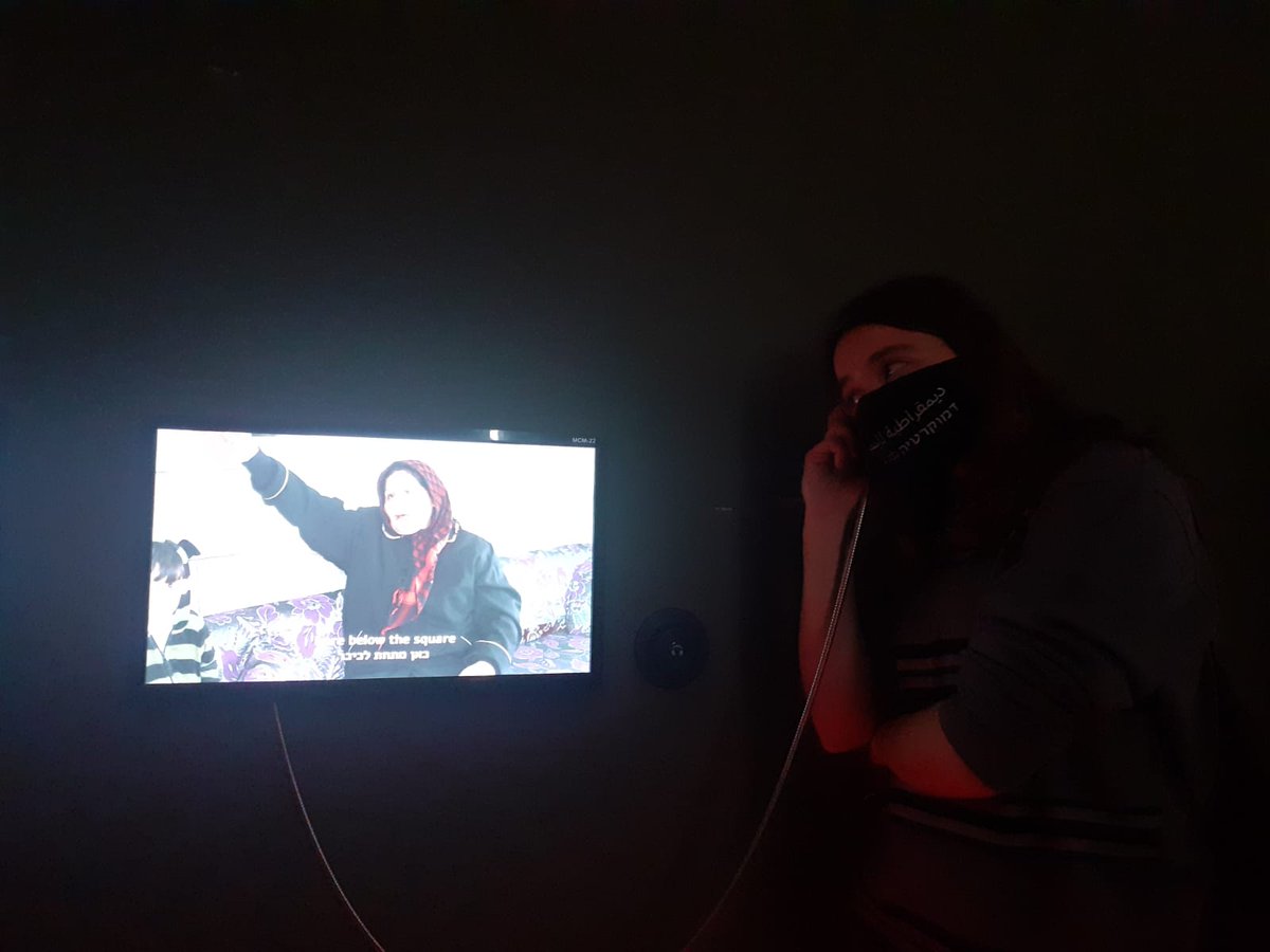 UriAgnon's tweet photo. "Absentee Means" is now up in TA Museum of Art, but I can't be there 🥲

Commissioned for the exhibition Dissensus the piece takes part in the struggle against #JNF's attempts to displace the #Sumreen family and steal their home in #Silwan

#SaveSilwan #StandWithSumarin https://t.co/Jm8a3I6uH2