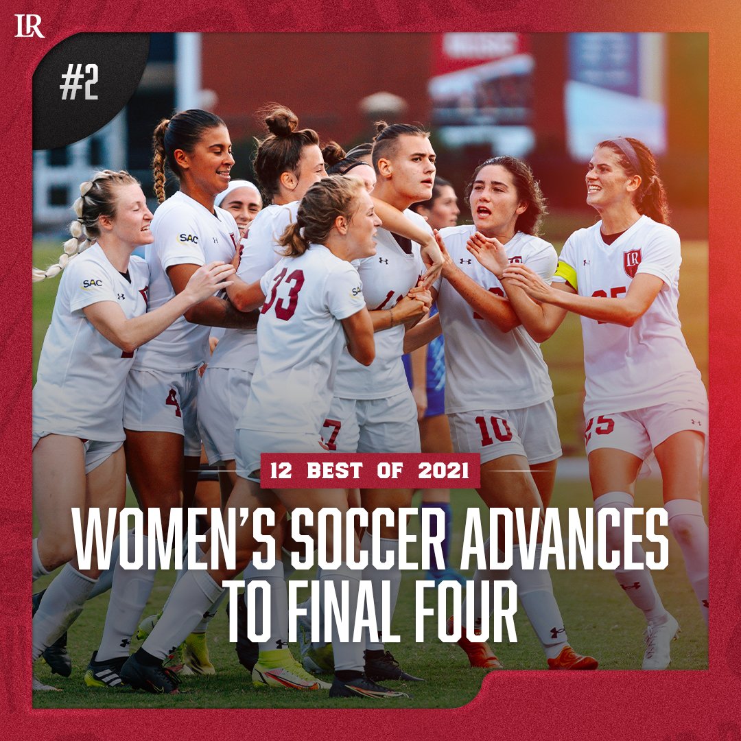 LRbears's tweet photo. 2 days left in 2021 so we bring you the #2 story of the year! 

Entering the NCAA Tournament as a 7 seed, @LRUWSOC would eventually end up in the Final Four!

Read more: https://t.co/7UcqlVqUya https://t.co/1yN2QGcCRq